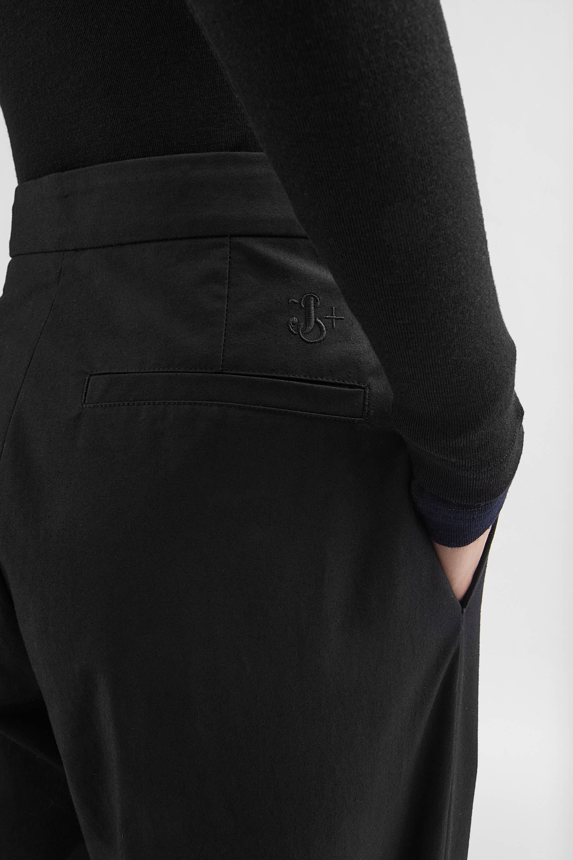 Cotton Tapered Trousers - 7