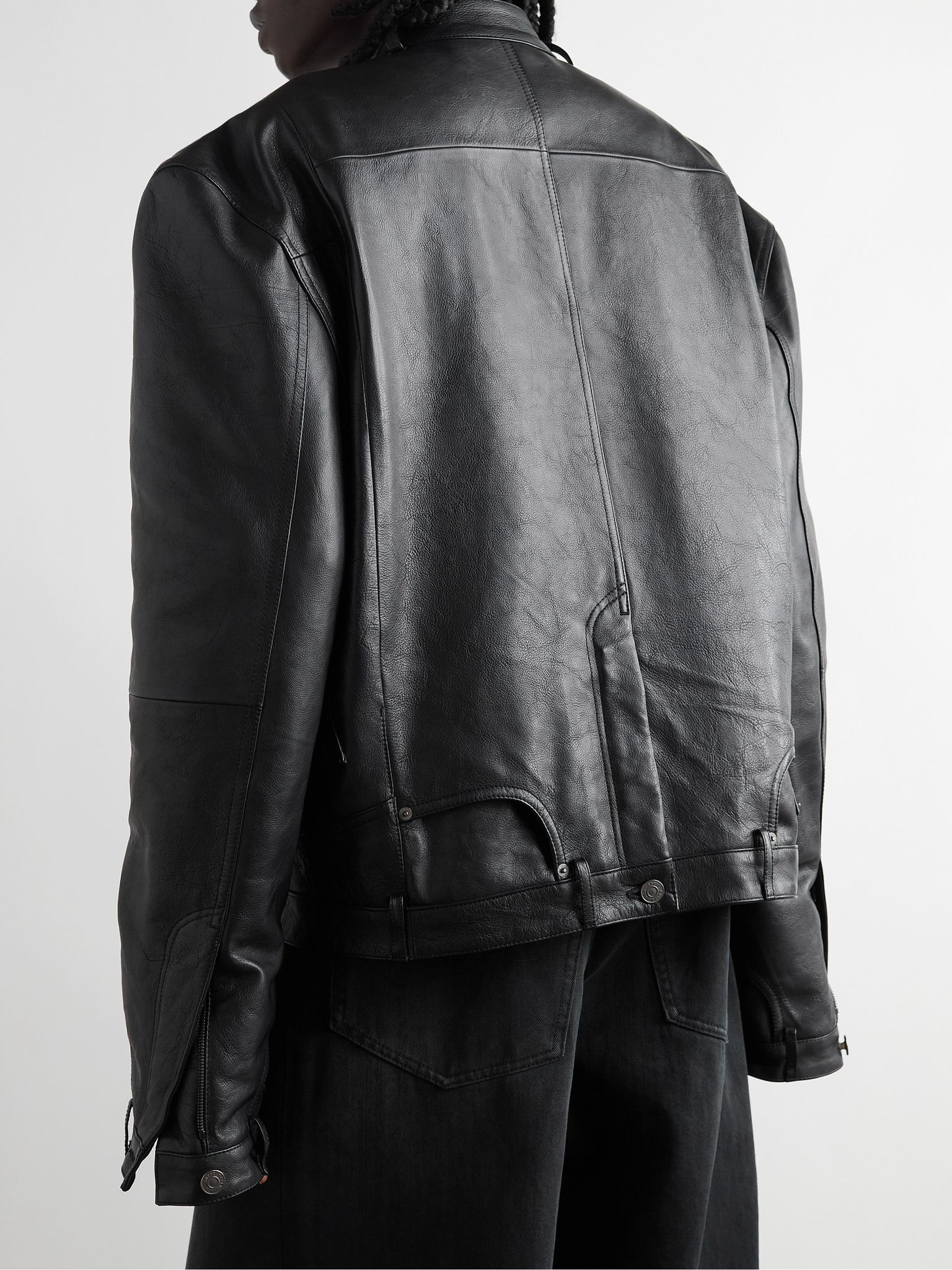 Leather Jacket Black - 3