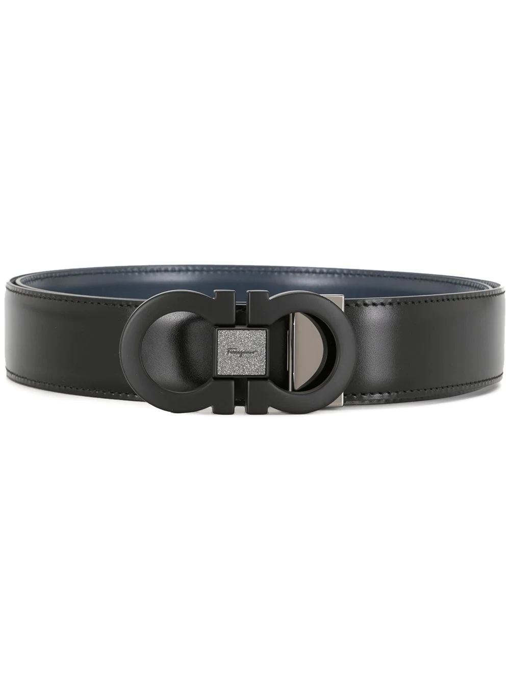 Gancini buckle reversible belt - 1