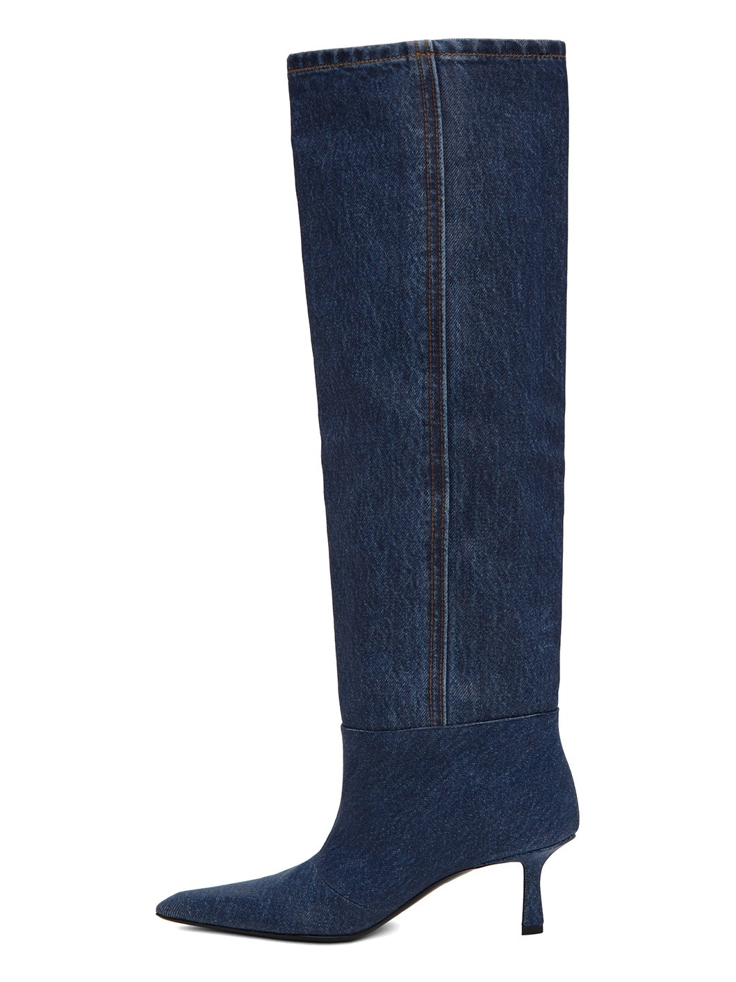 Blue Slouch Boots - 3
