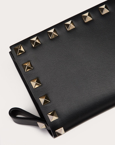 Valentino Small Rockstud Calfskin Wallet outlook