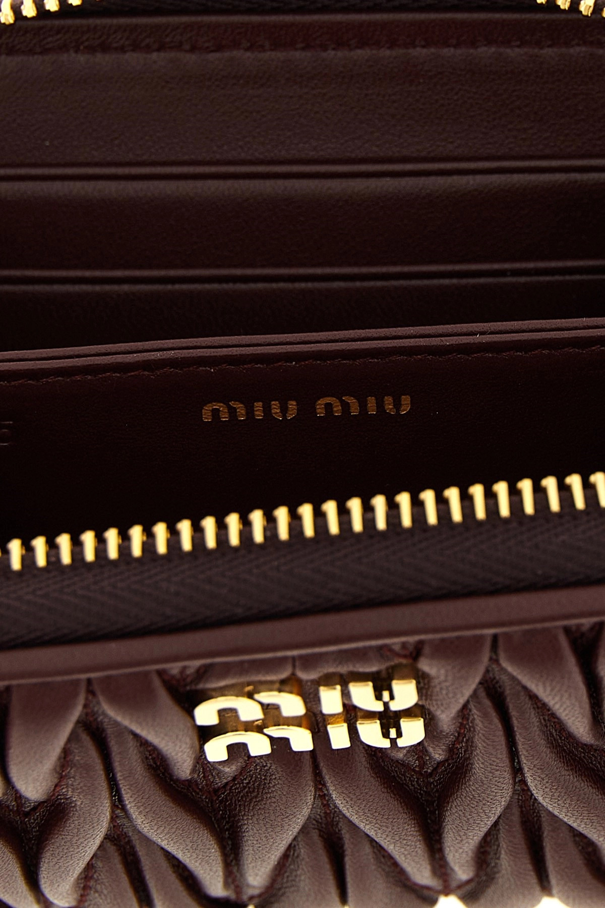 Small wallet matelassé nappa leather - 3