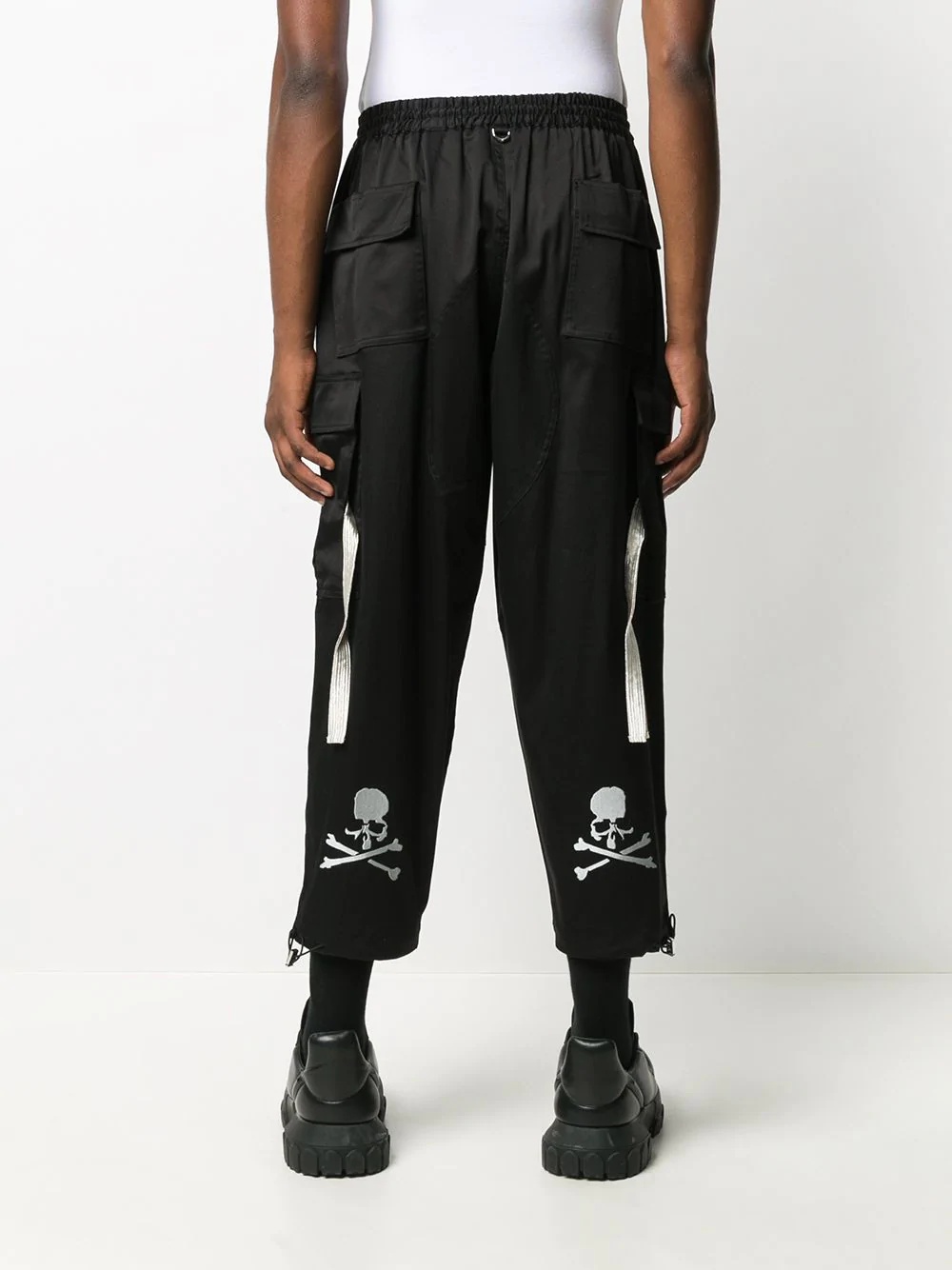 cropped track pants - 4