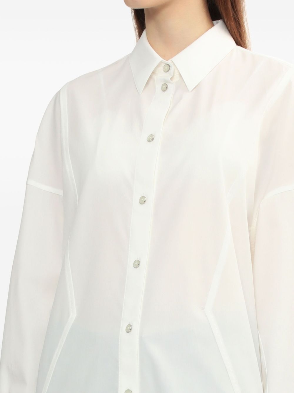 buttoned shirt dress - 5