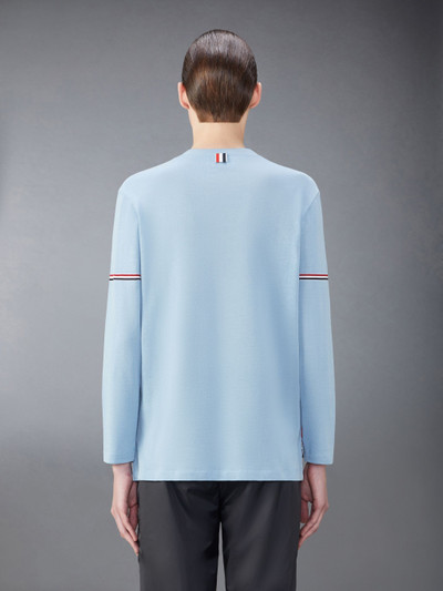 Thom Browne RWB-stripe cotton T-shirt outlook