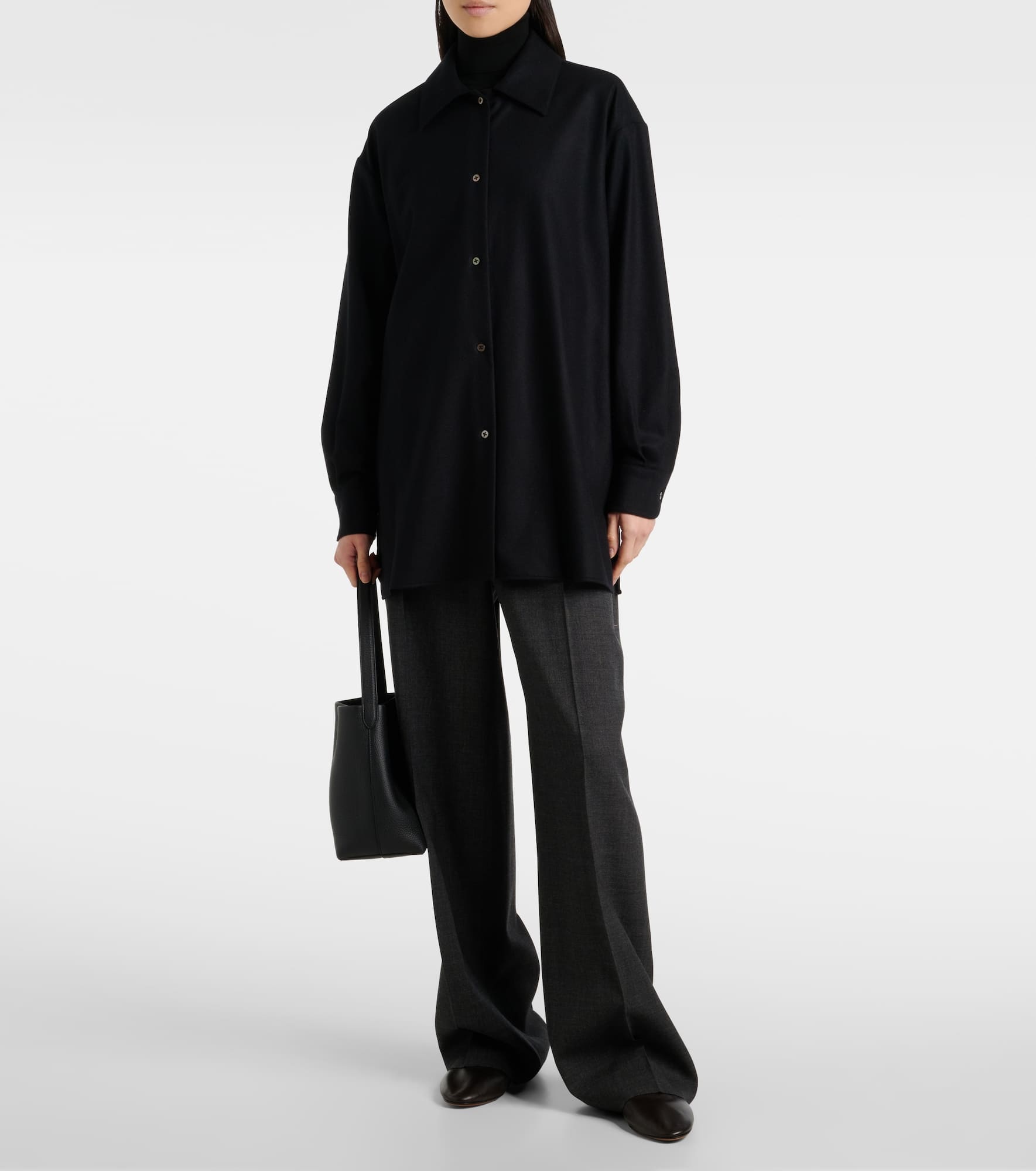 Komako wool and cashmere shirt - 2