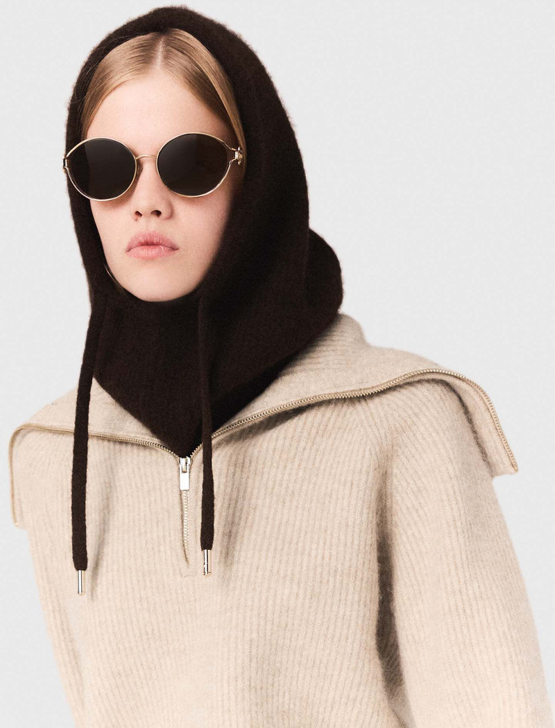 maje Yak wool balaclava outlook