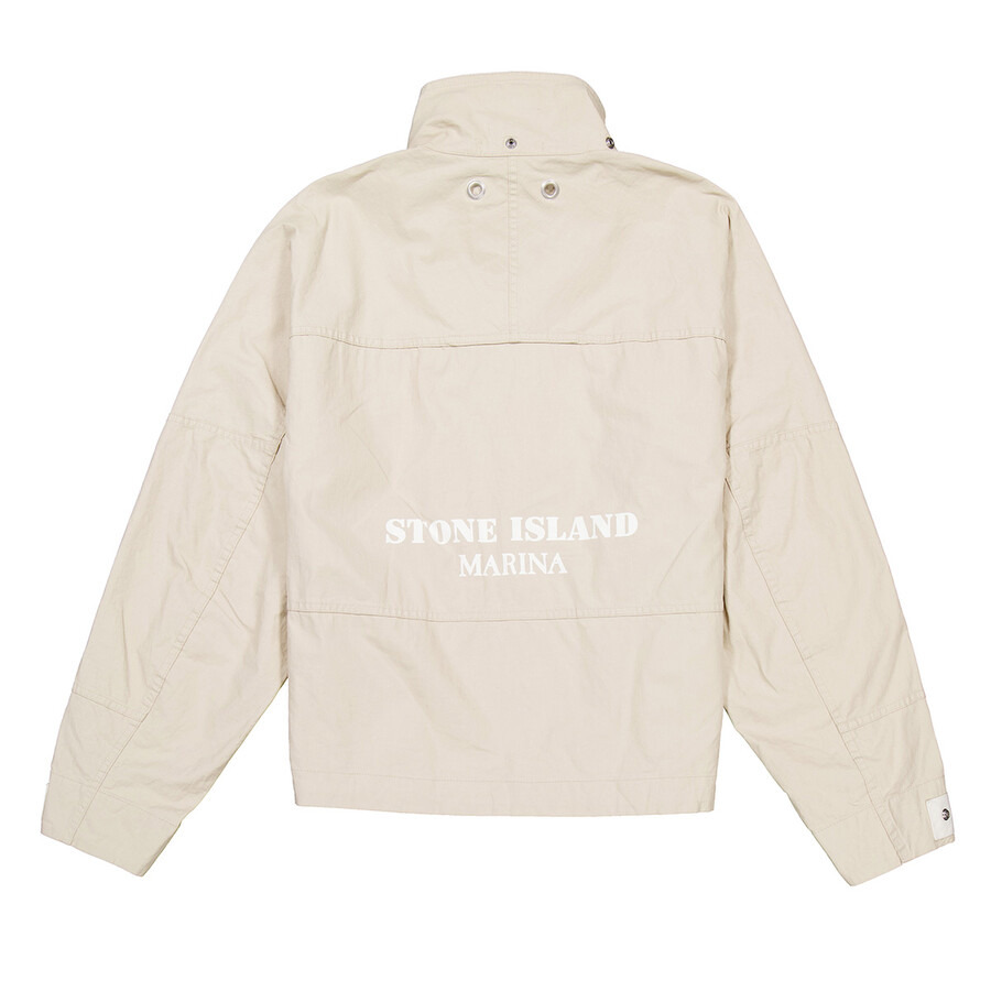 Stone Island Logo-Print Hooded Jacket - 7