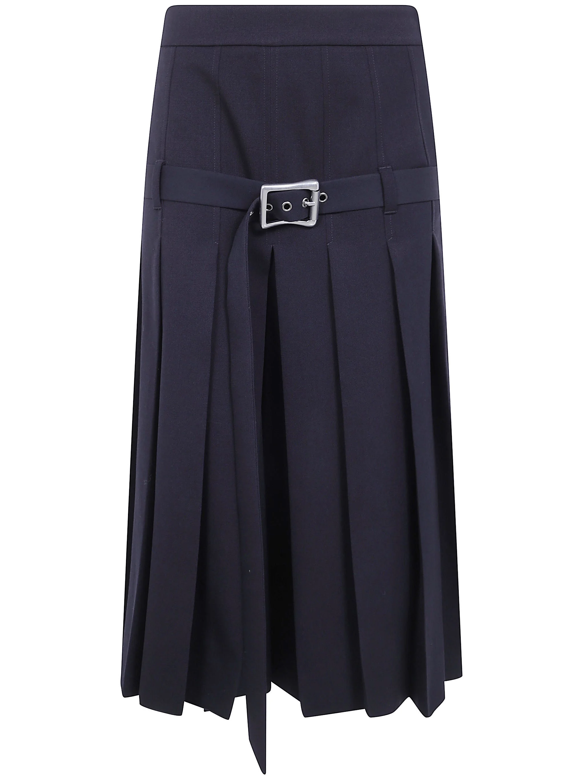 Cropped Pleated Trousers "Rosi" - 1