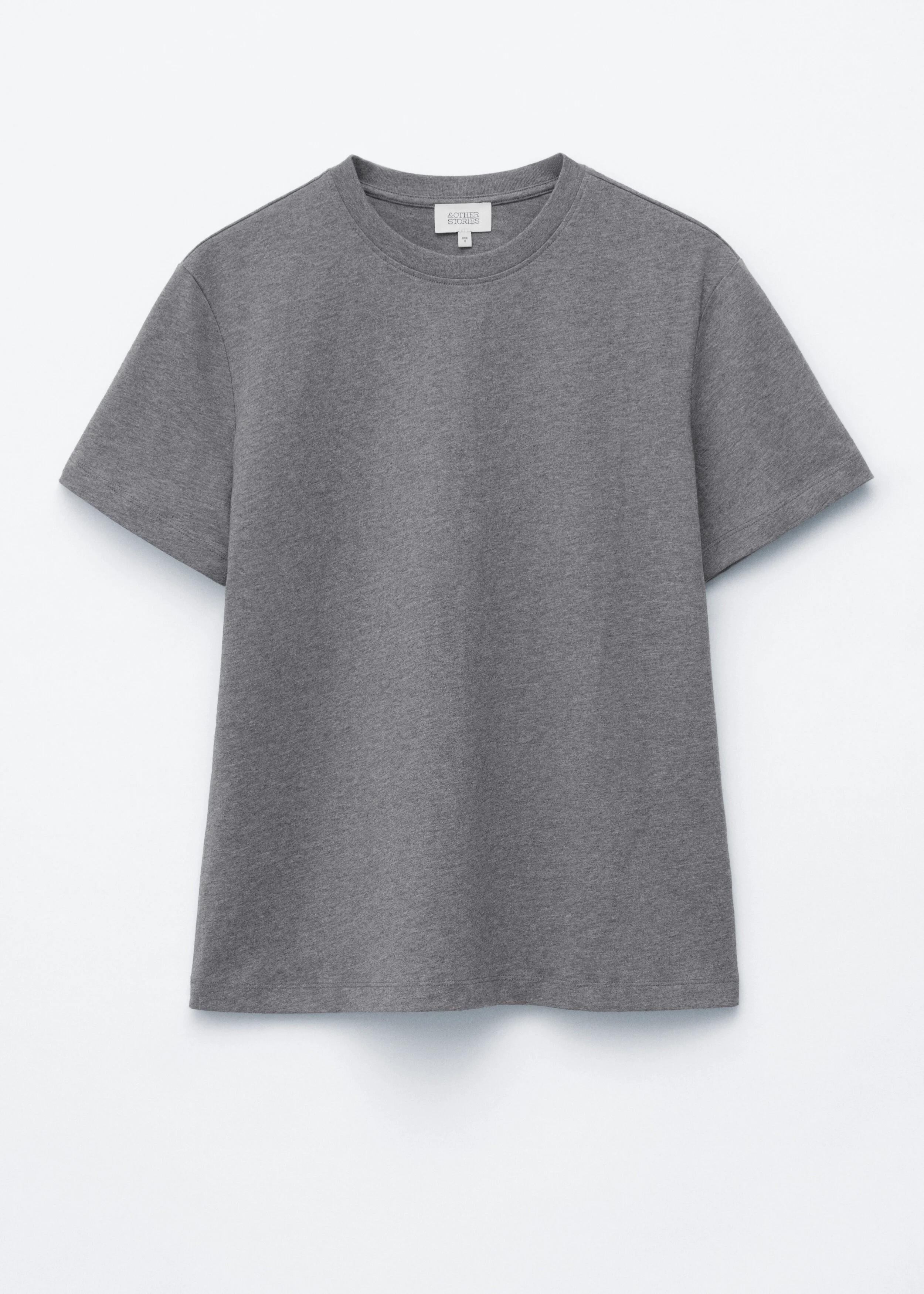 Cotton Crew-Neck T-Shirt - 1