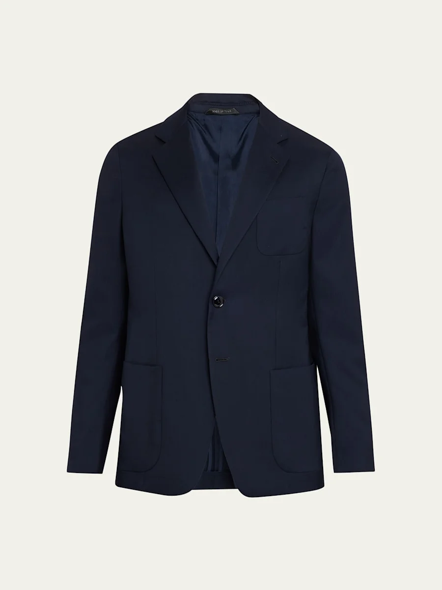 Cashmere Single-Breasted Jacket - 1