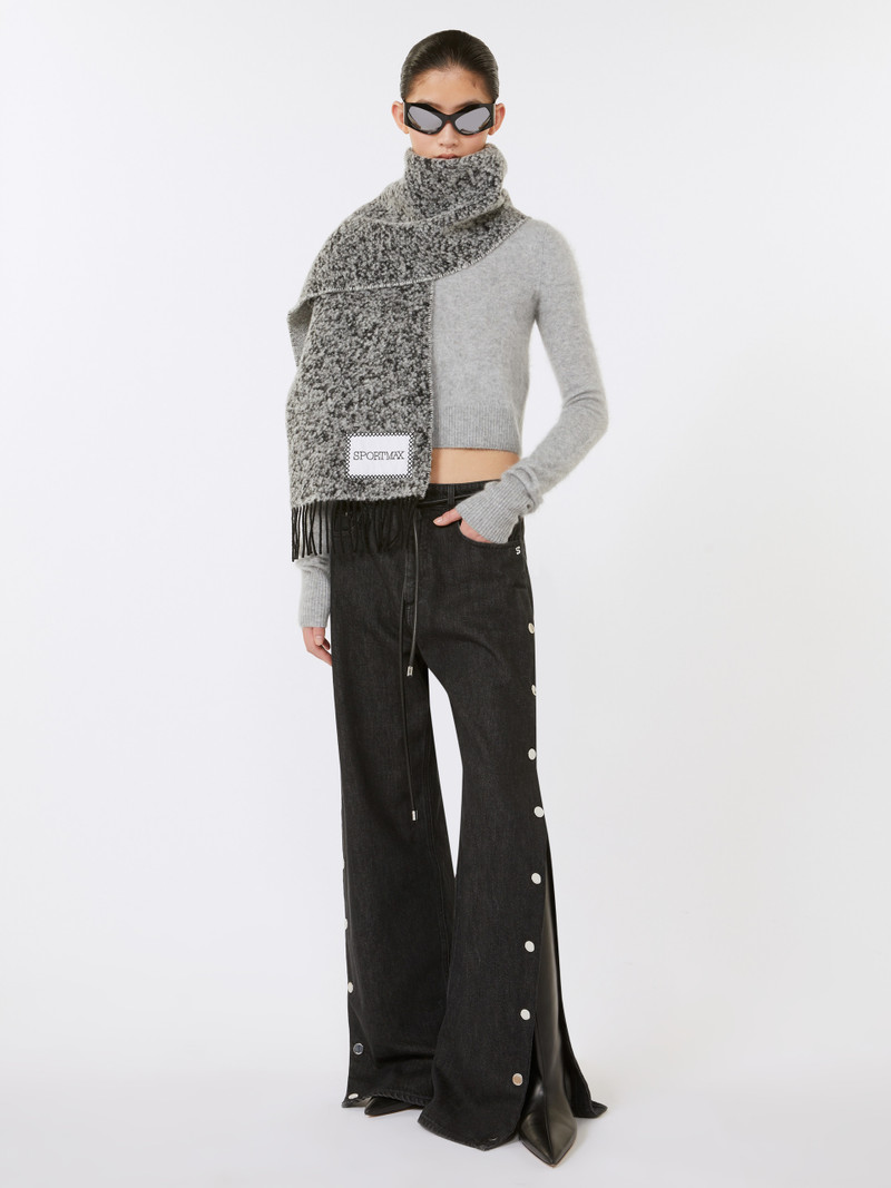 LIRICHE Scarf with fringes 4