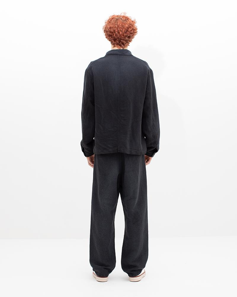 TRAVAIL COVERALL MOLESKIN DMGD NAVY 6