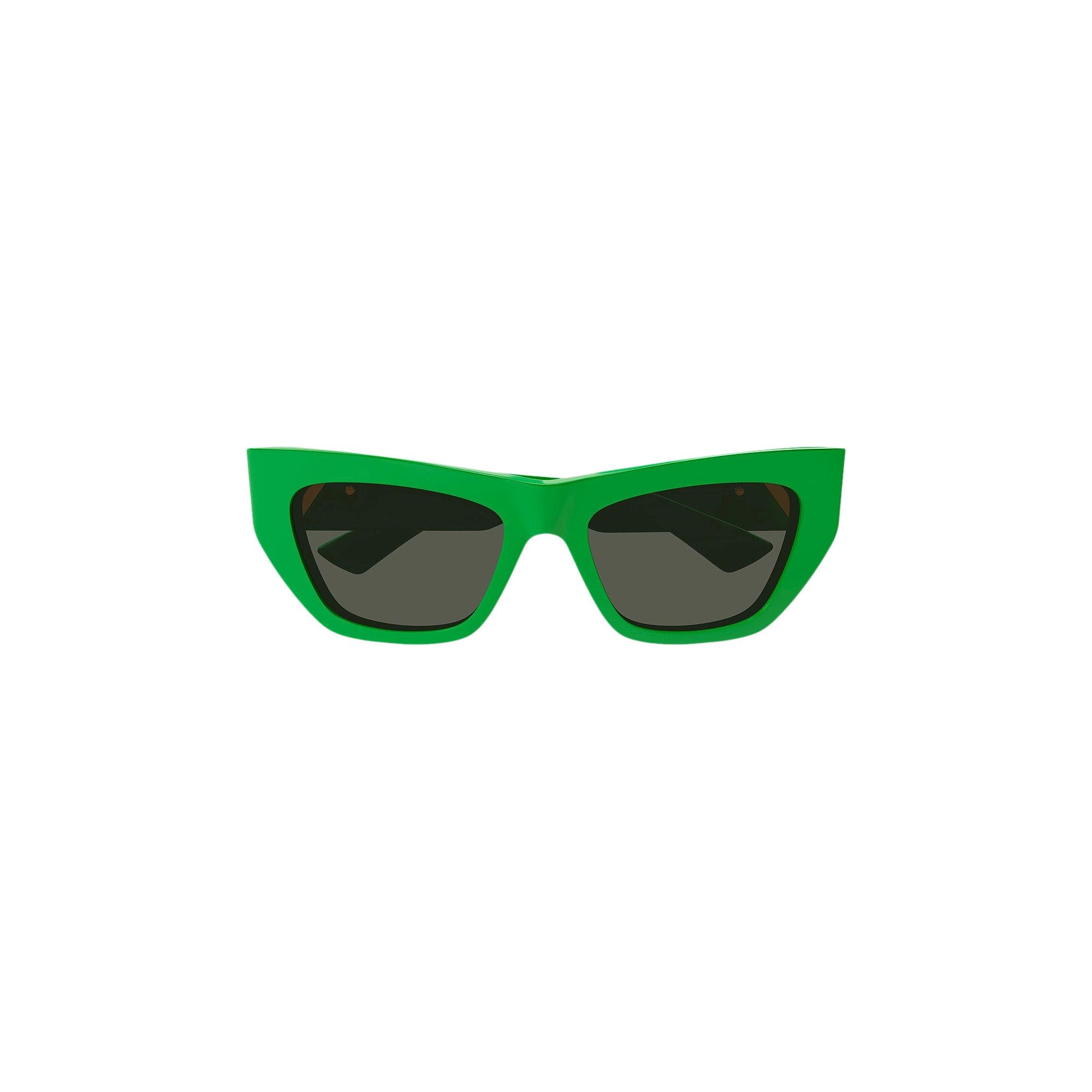 Bottega Veneta Cat Eye Sunglasses 'Green' - 1