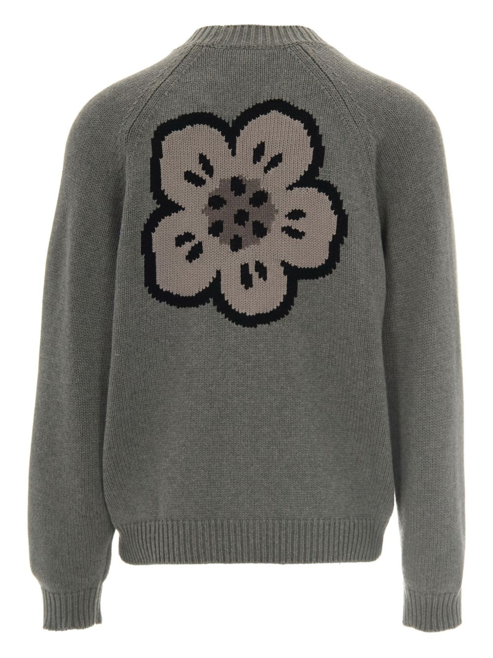 flower-embroidered cardigan - 2