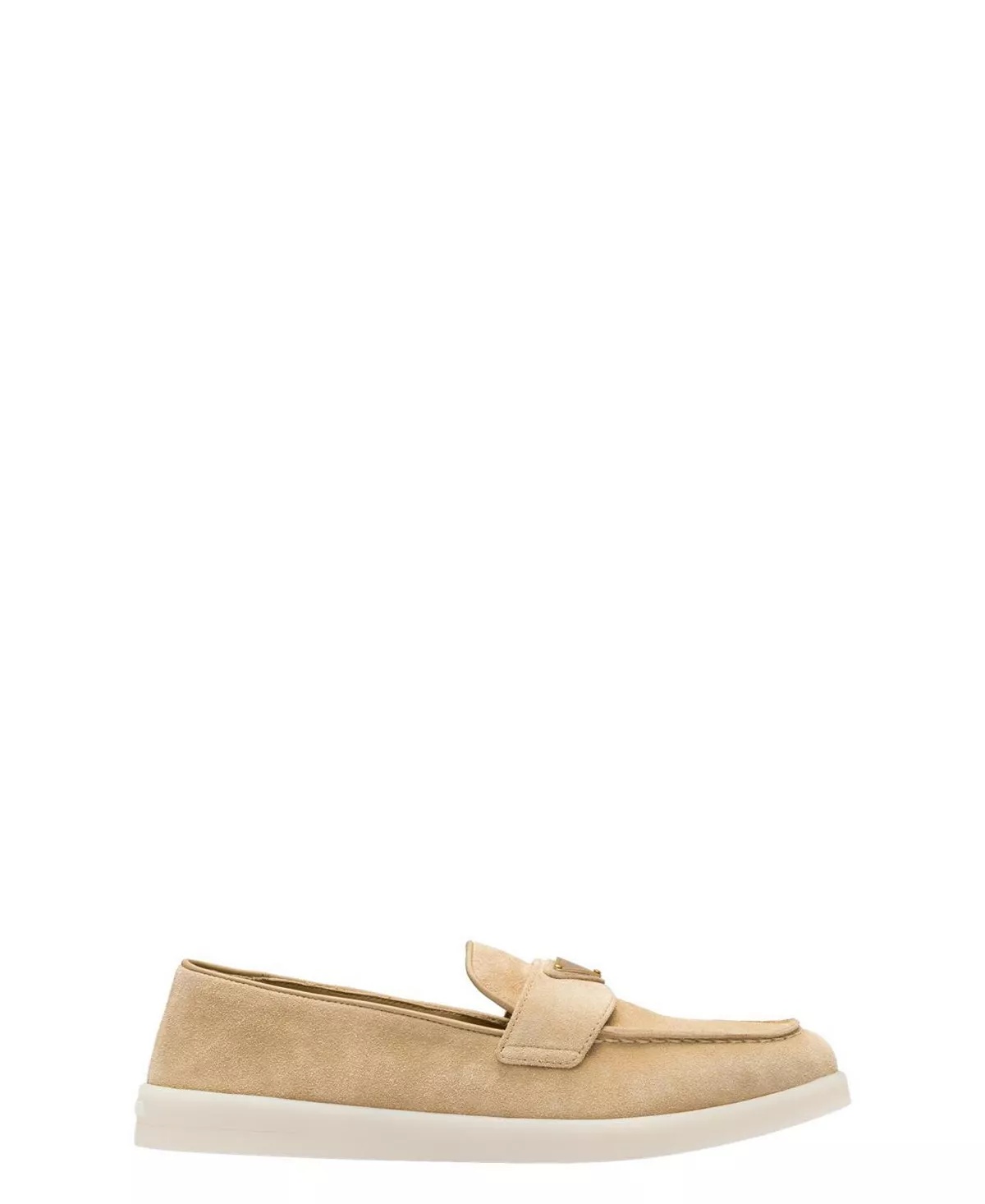 Women's Suede Leather Loafers - 3