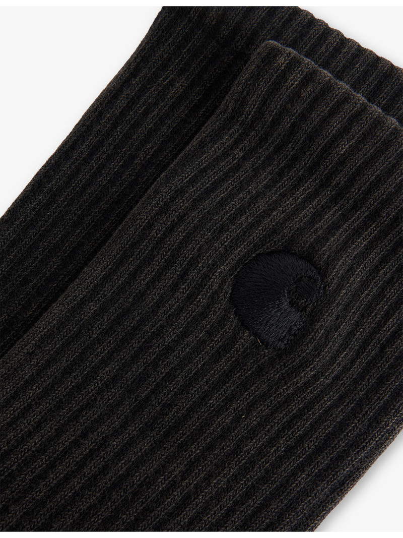 Carhartt Hudson Brand-Embroidery Stretch-Cotton Blend Socks outlook