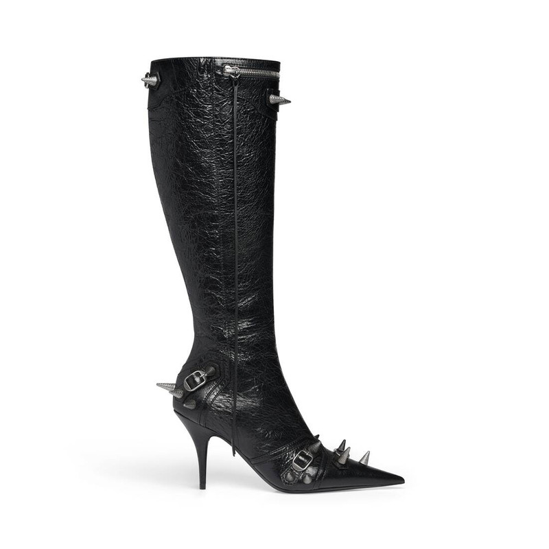 Women's Cagole Spike 90mm Boot in Black 1