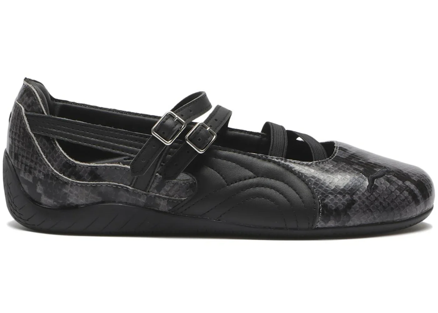 Puma Speedcat Ballet Snakeskin Cool Dark Gray Black (Women's) - 1