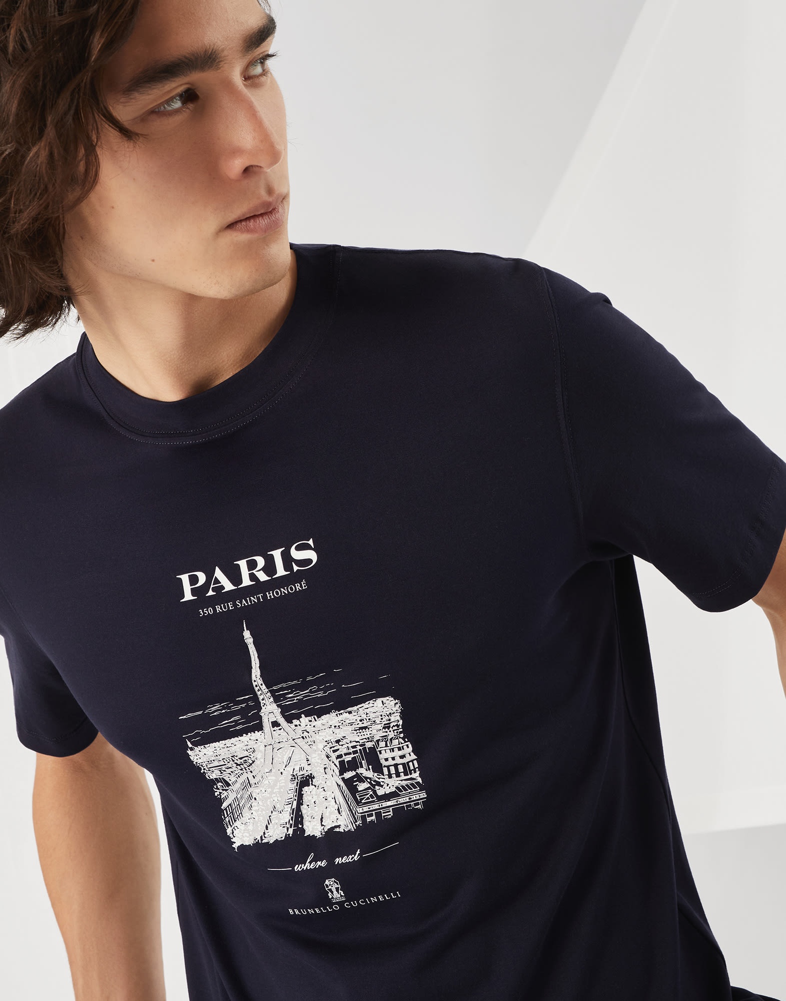 Cotton jersey Paris T-shirt - 3
