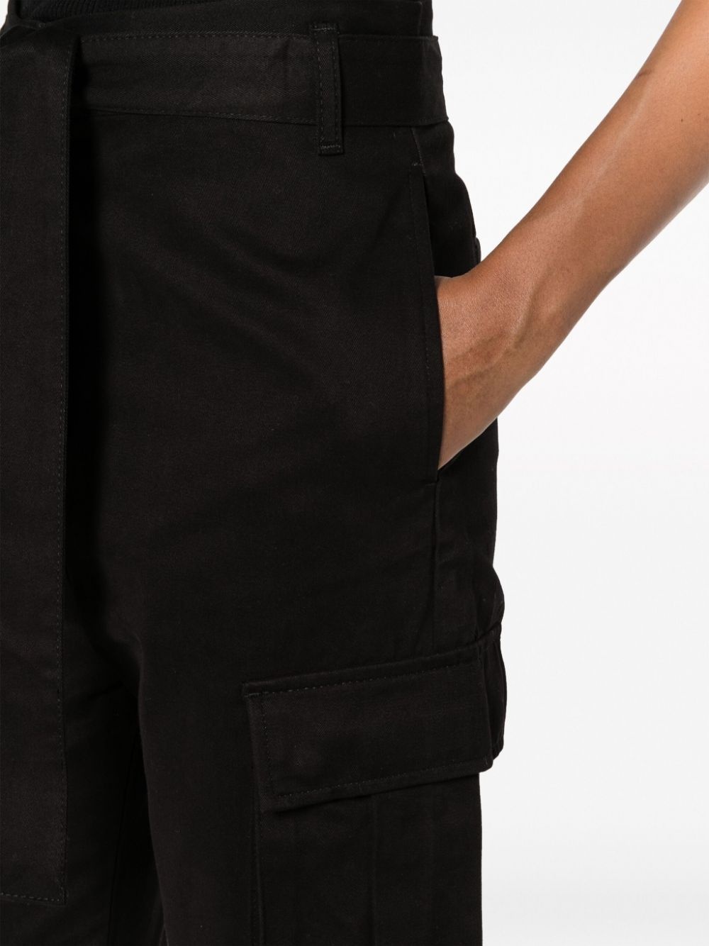 straight-leg cargo trousers - 5