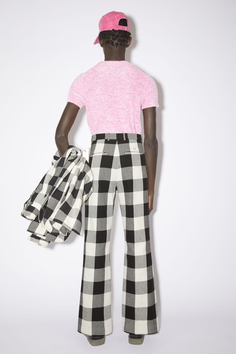 Check trousers - Black/white 3