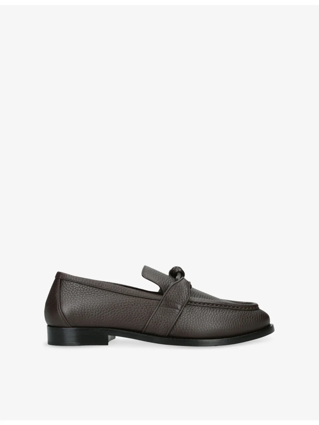 Astaire Knot Leather Loafers - 1