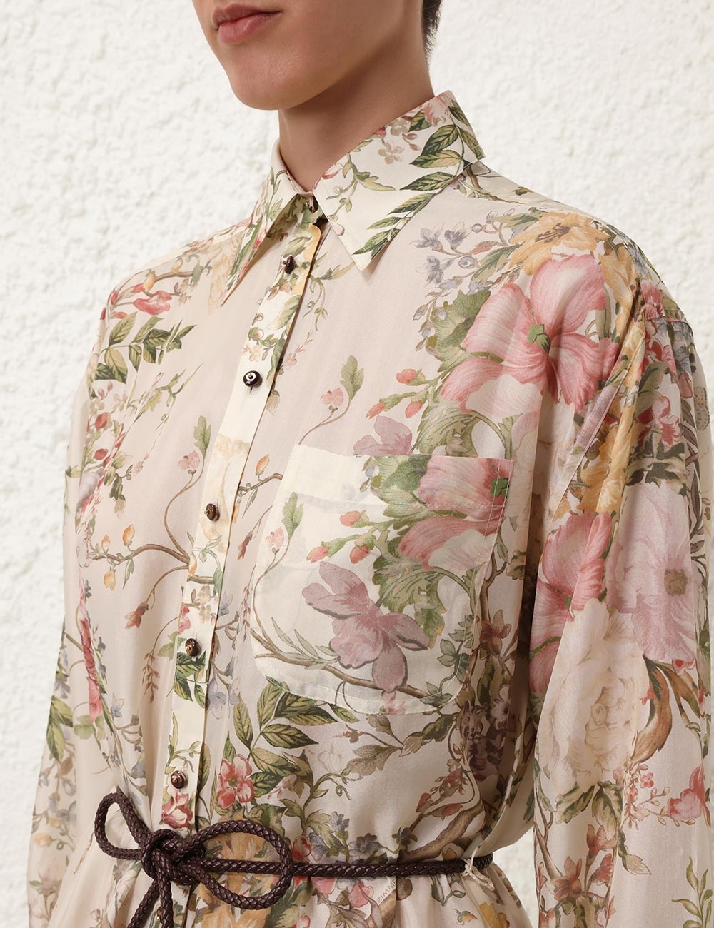 Zimmermann WAVERLY SHIRT PLAYSUIT | REVERSIBLE