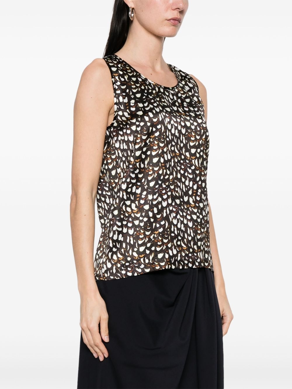 printed tank top - 3