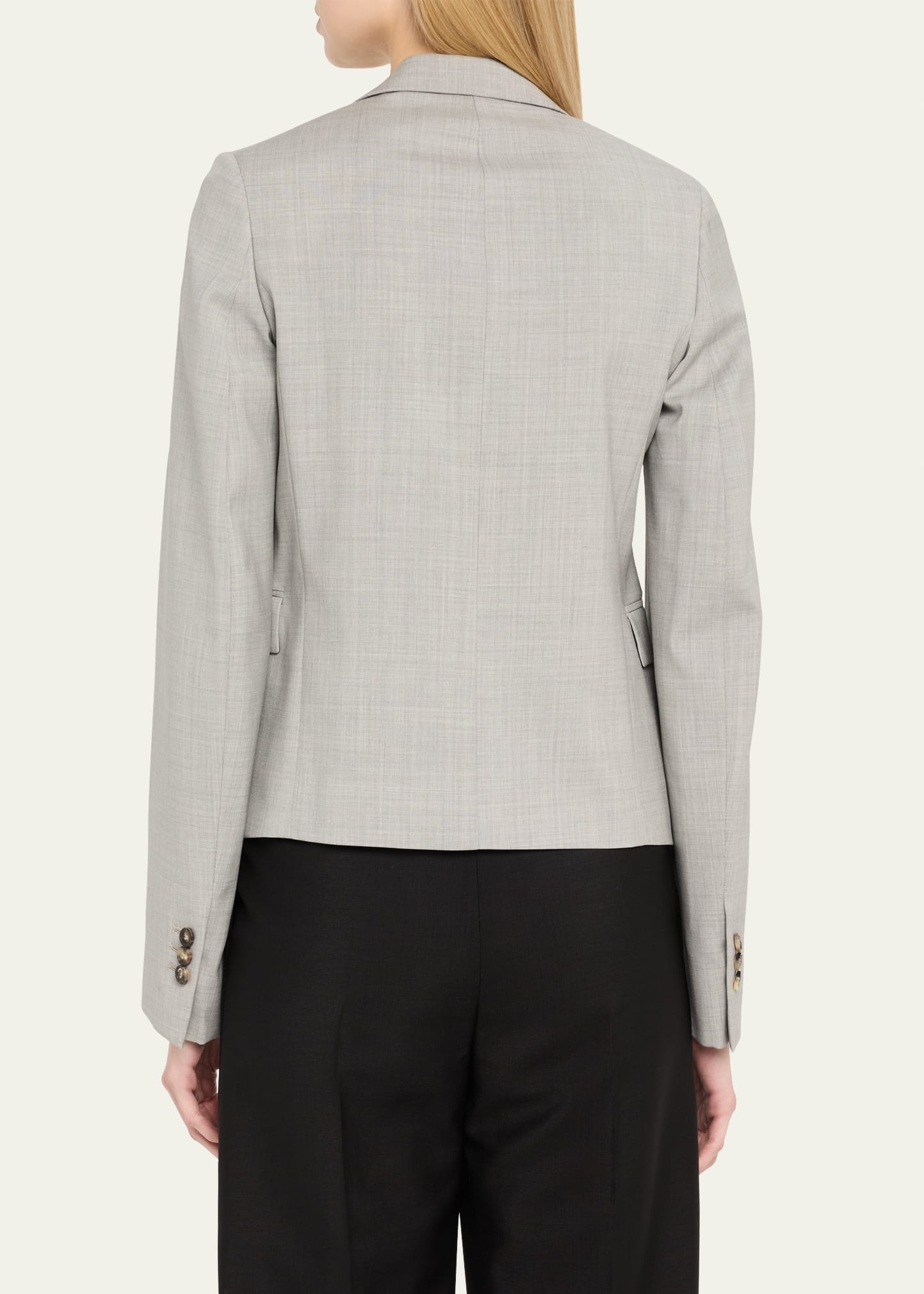 Classic Single-Breasted Blazer - 3