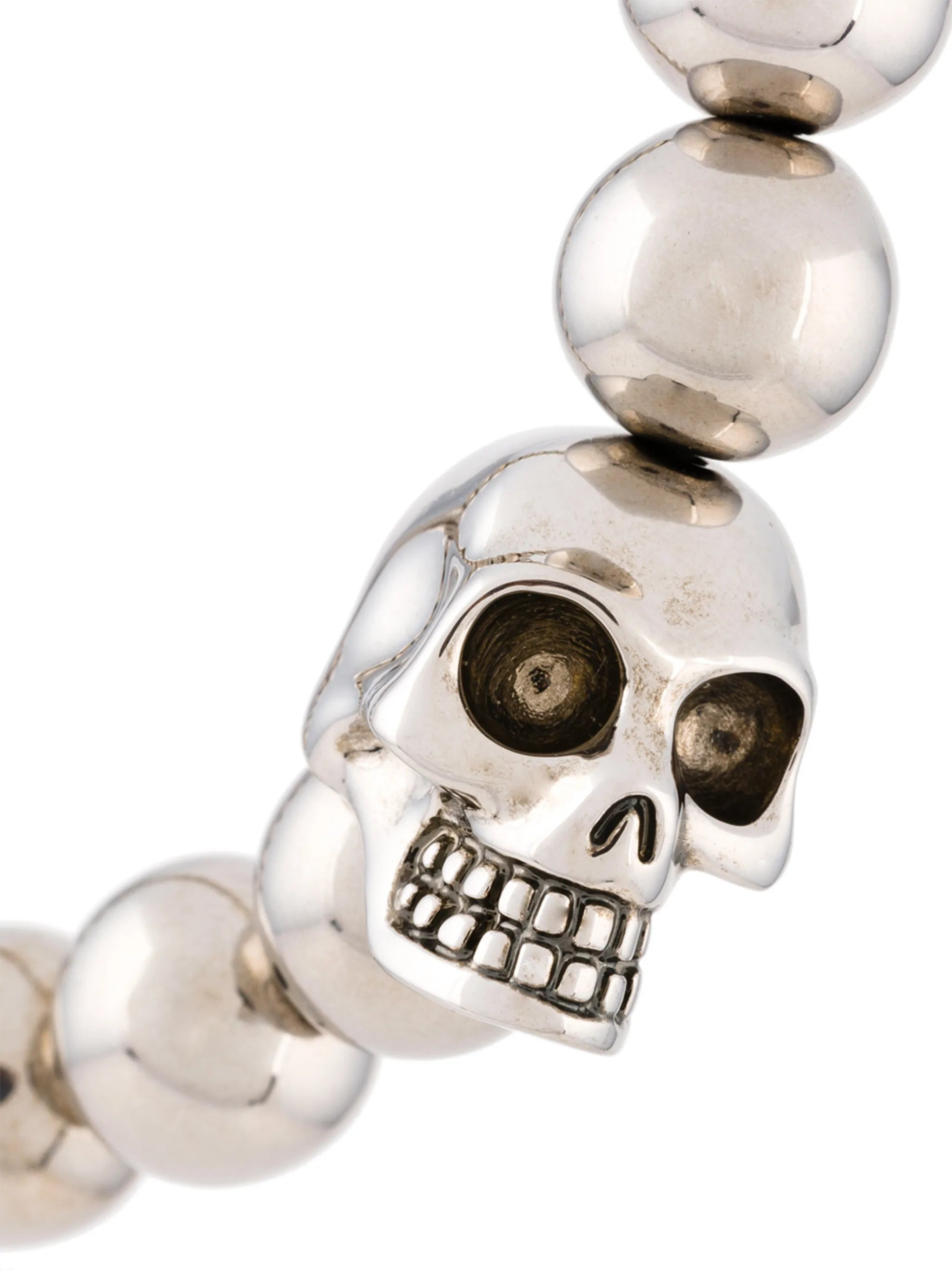 Beaded Skull Bracelet - 3