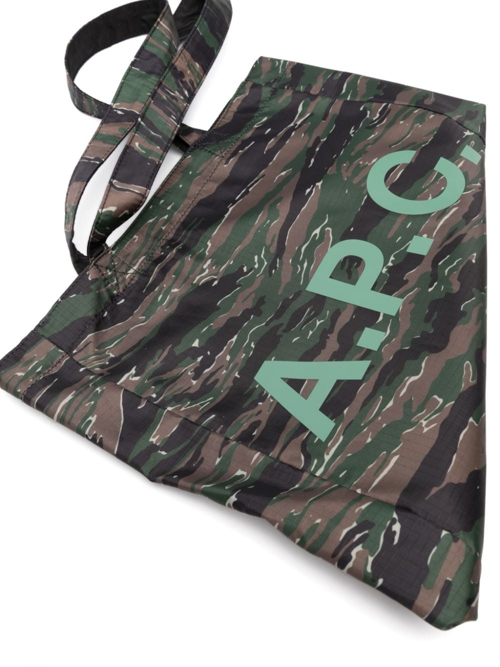logo-print tote bag - 4