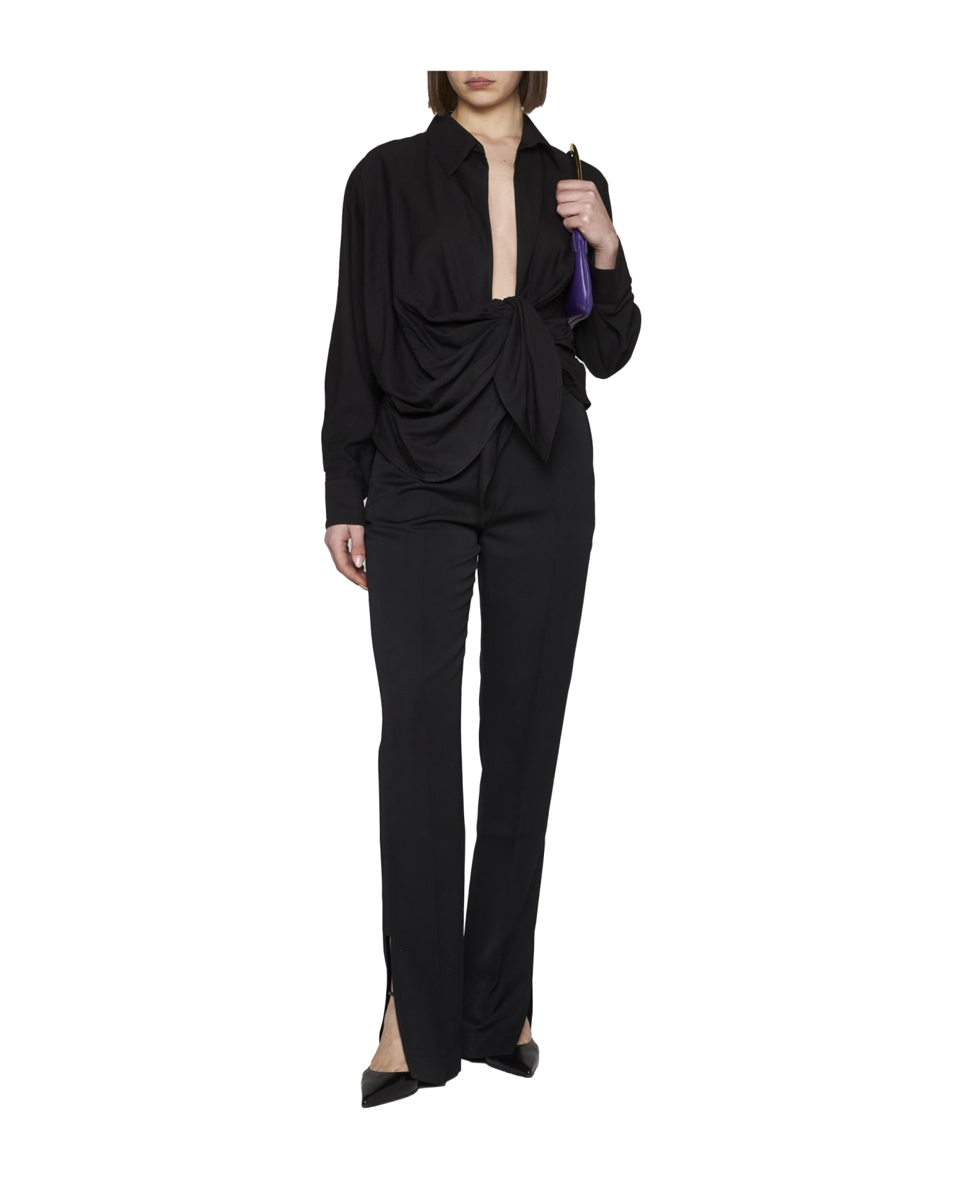Tibau Wool Trousers - 3