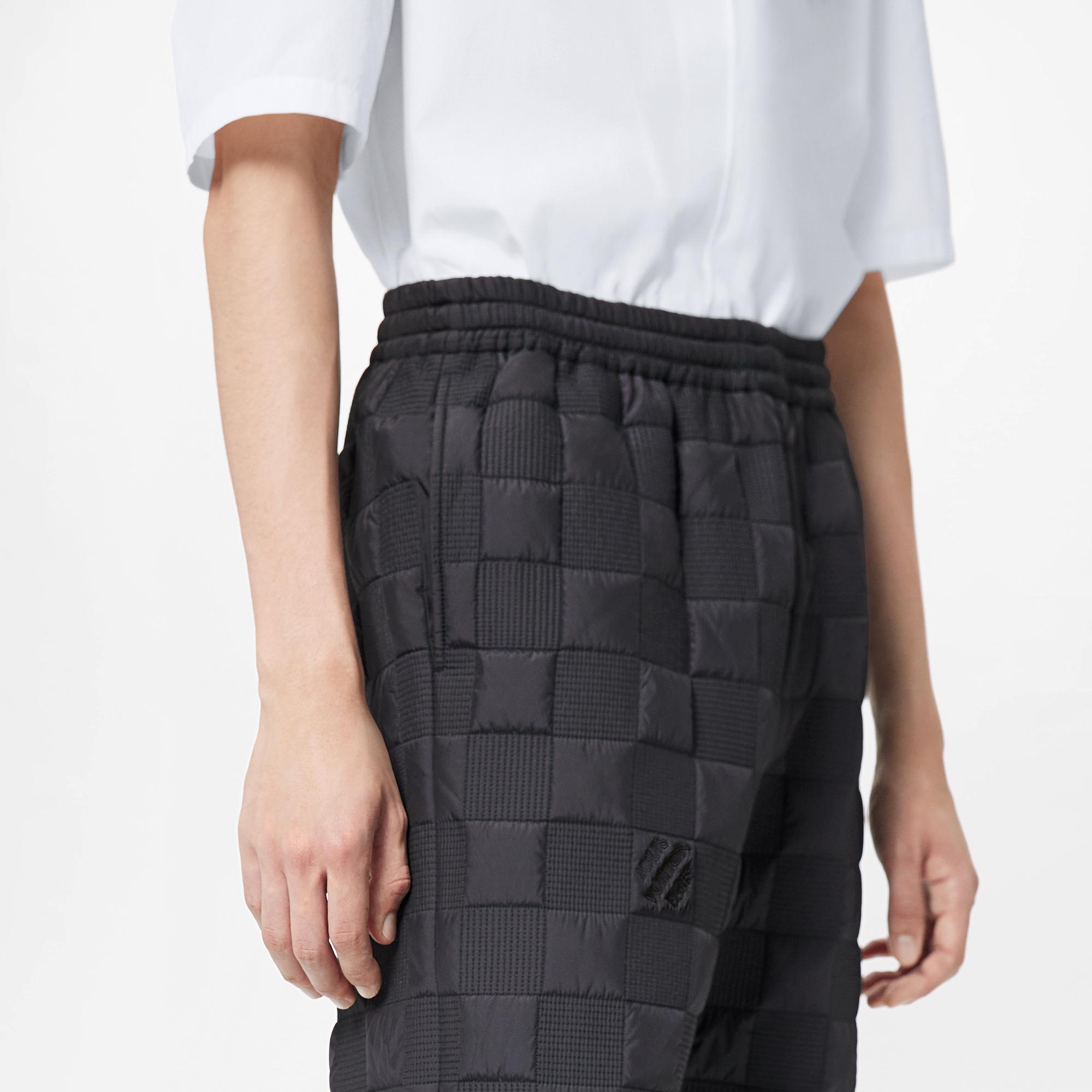 Quilted Damier Pants - 3