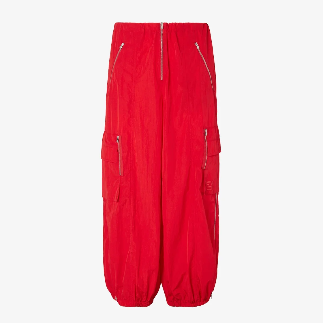Pants Red nylon pants - 1