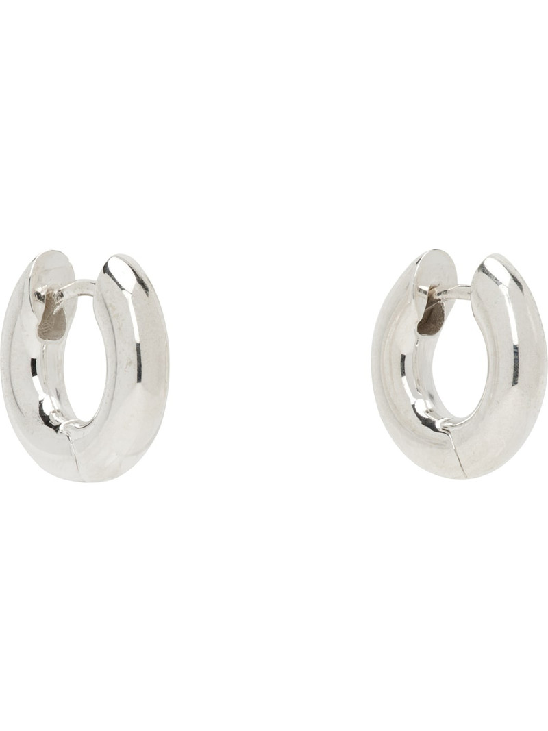 Sophie Buhai Silver Bagel Hoop Earrings outlook