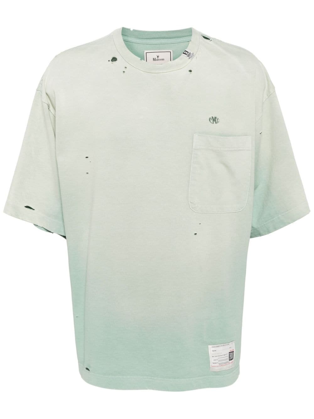 Sun Faded cotton T-shirt - 1