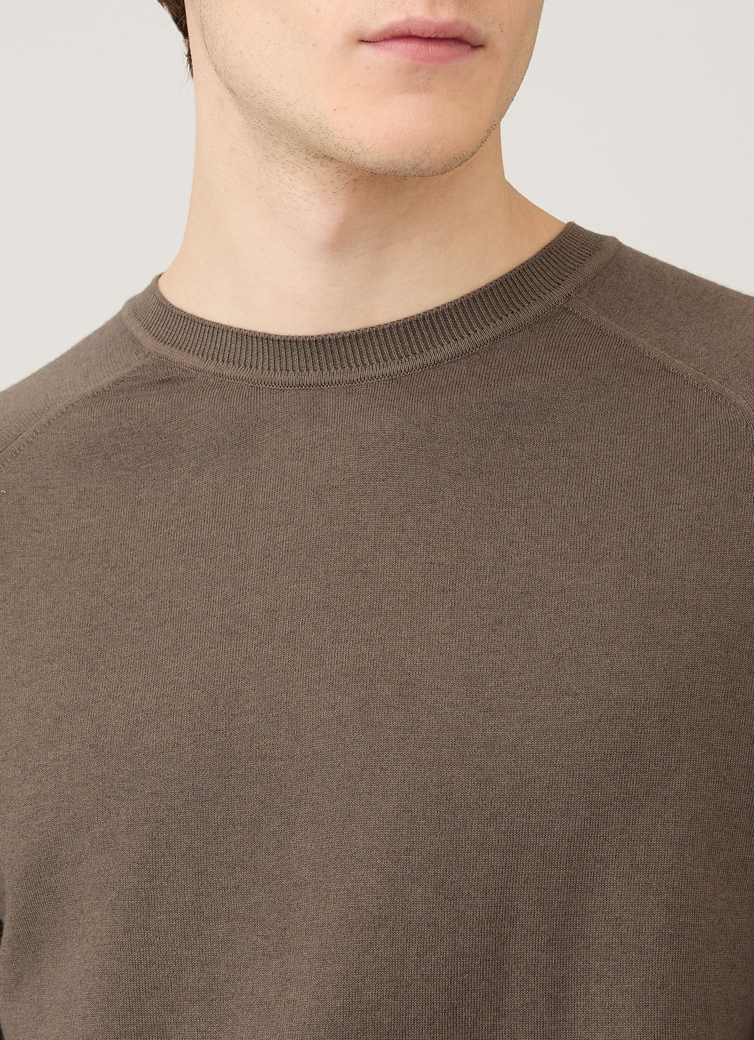 Sea Island Cashmere Crew Neck Jumper - 6