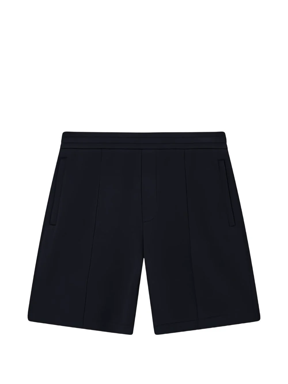 seam-detail track shorts - 1