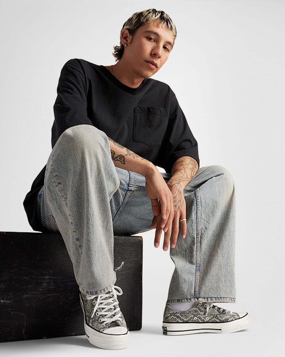 Chuck 70 Faux Snakeskin Low Top - 9