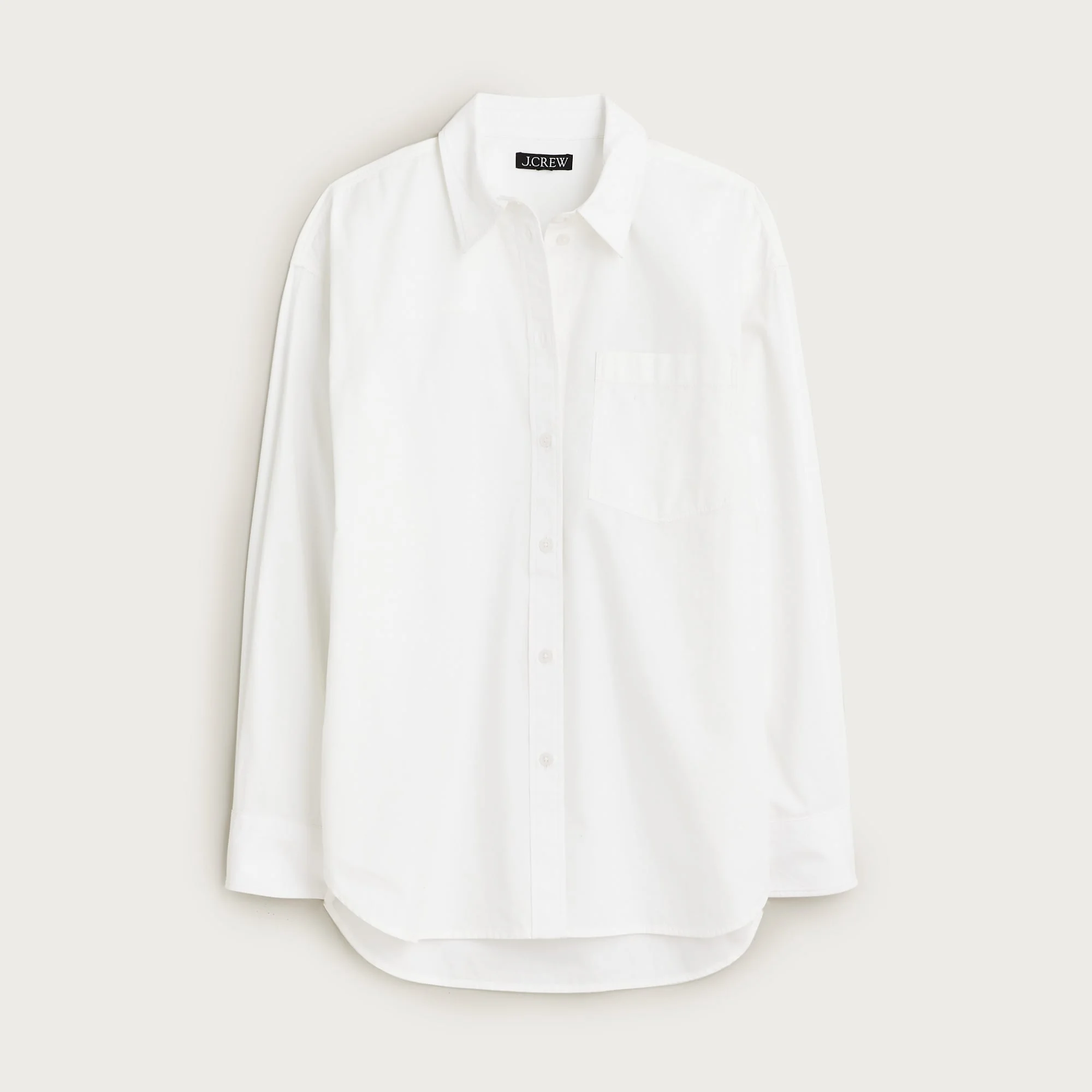 Étienne oversized button-up shirt in lightweight oxford - 1