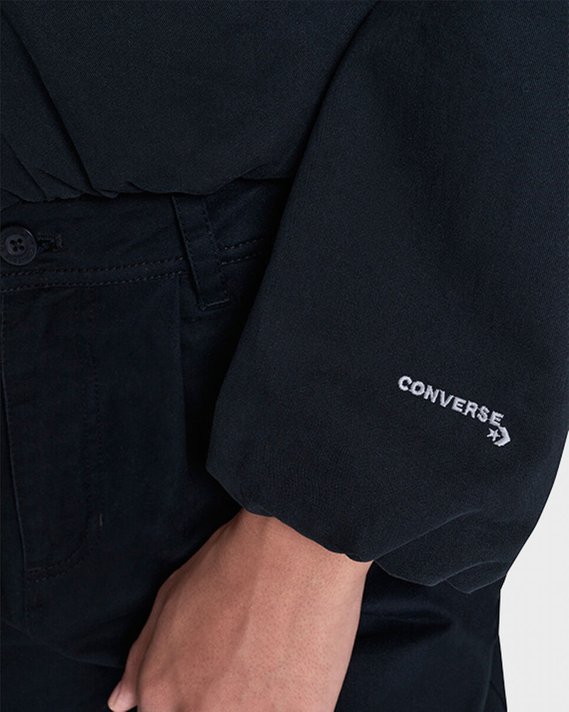 Bubble Sleeve Bomber Jacket 7