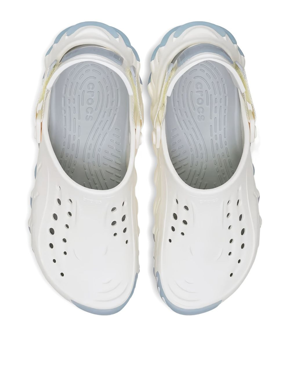 Echo RO "Icey White" clogs - 2