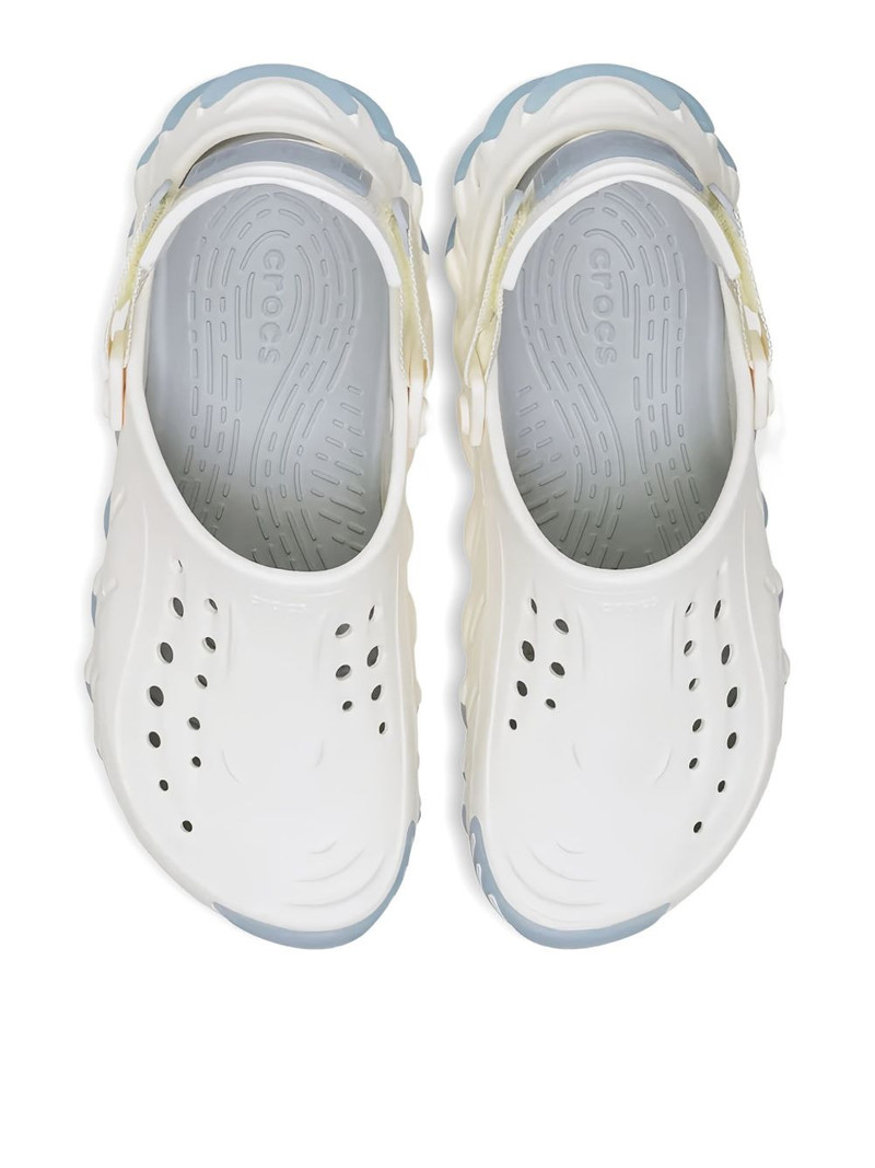 crocs Echo RO "Icey White" clogs outlook