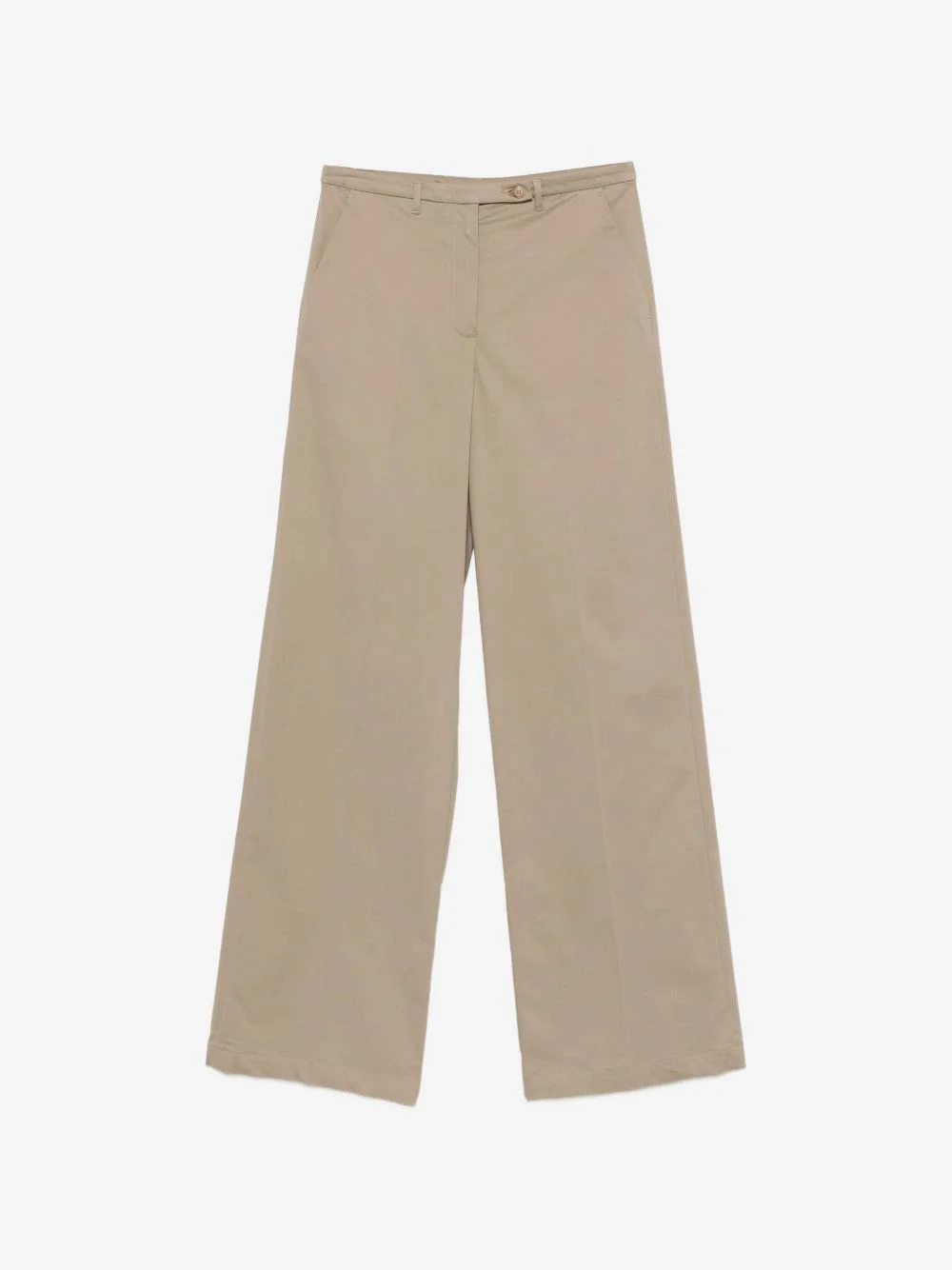 straight-leg logo-embroidered trousers - 1