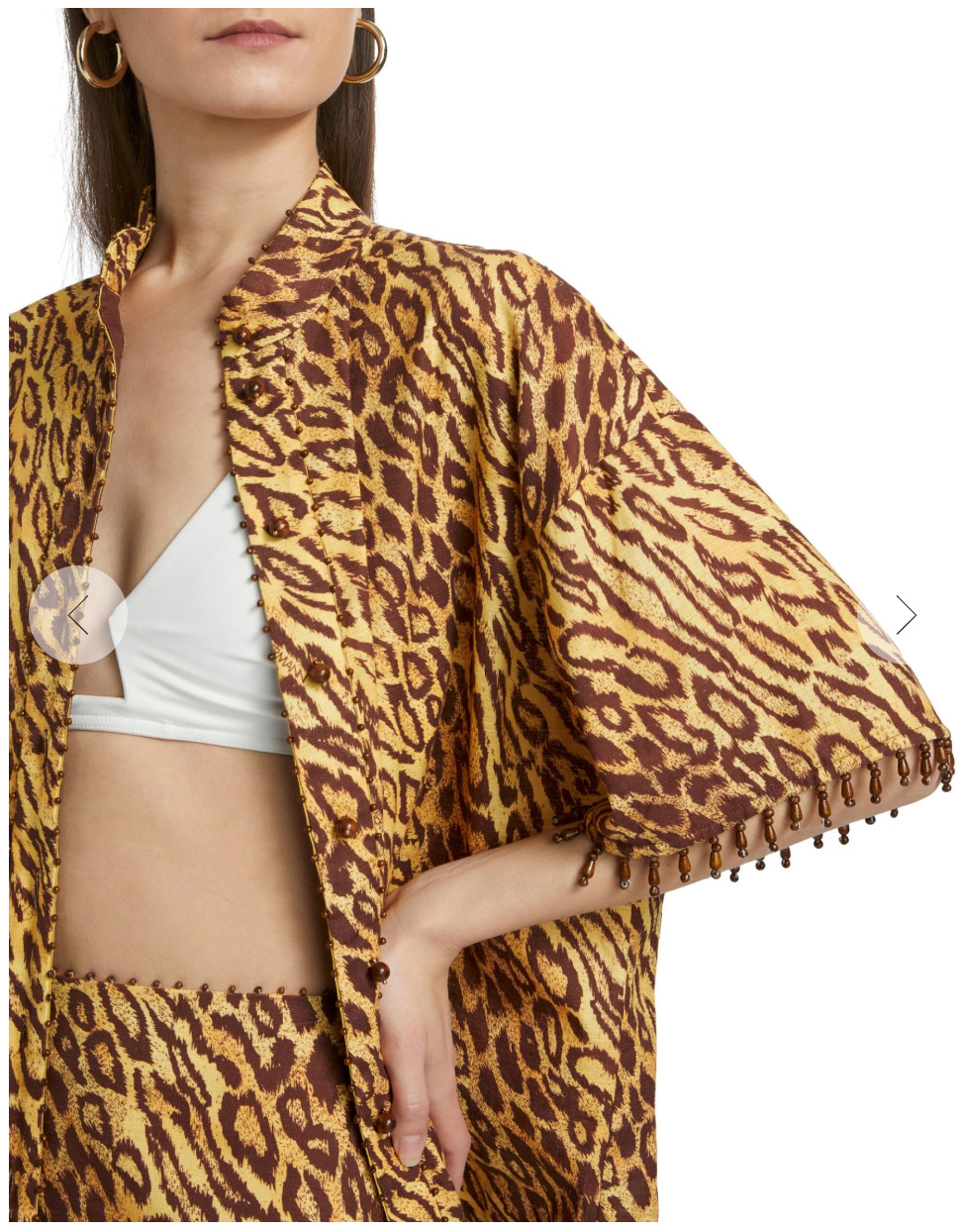 Coco Beaded Fringe Shirt - 2