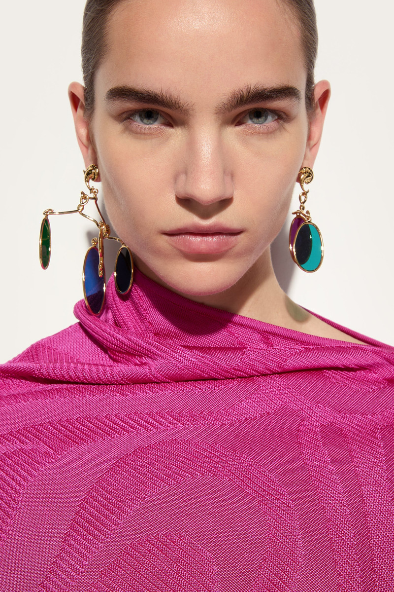 PUCCI CHANDELIER EARRINGS WITH CHARM outlook