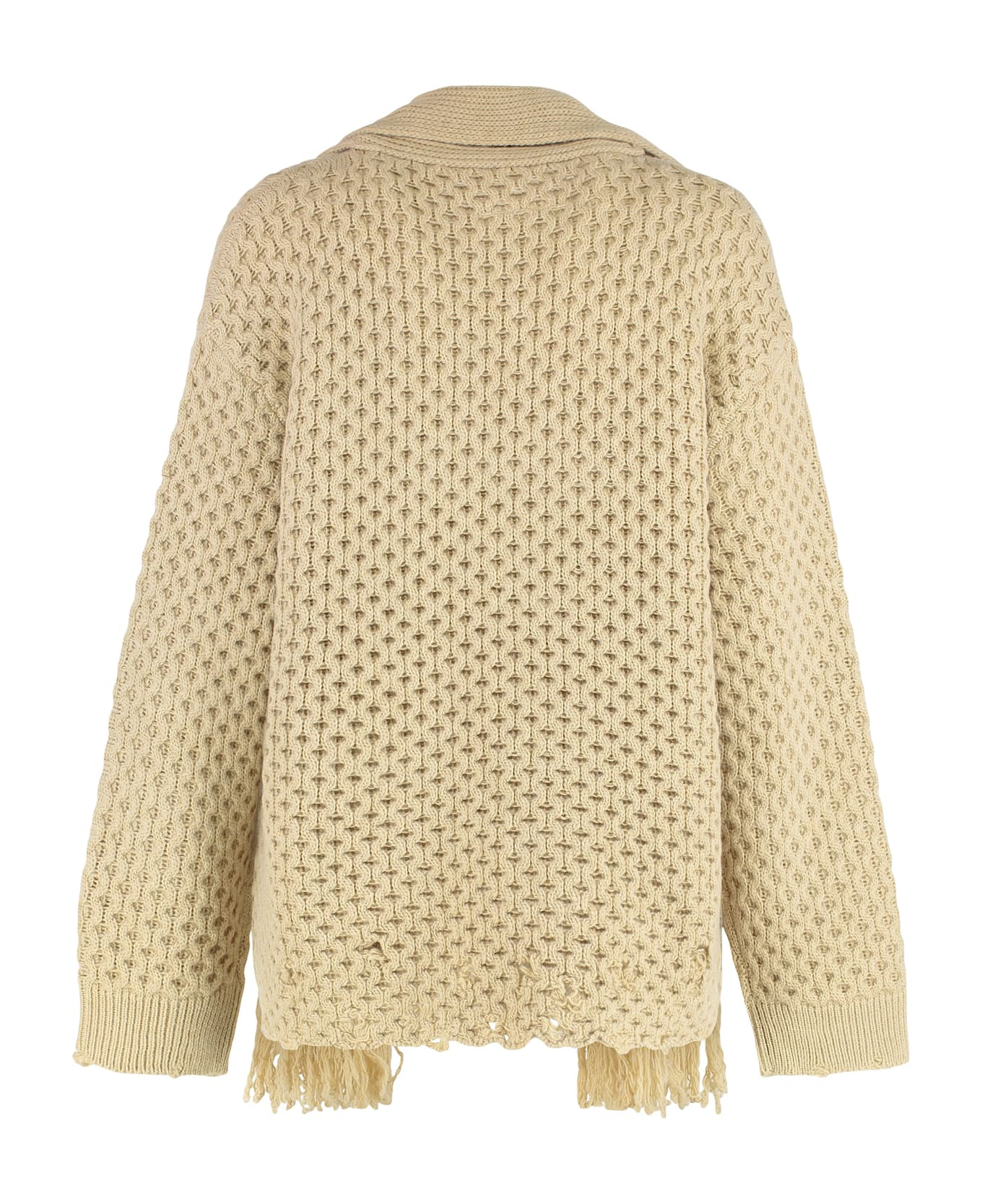 Wool-blend Crew-neck Sweater - 2