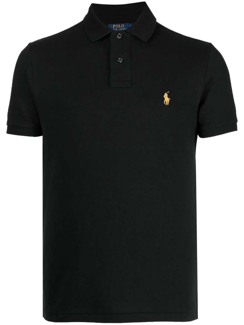 embroidered-pony polo shirt - 1
