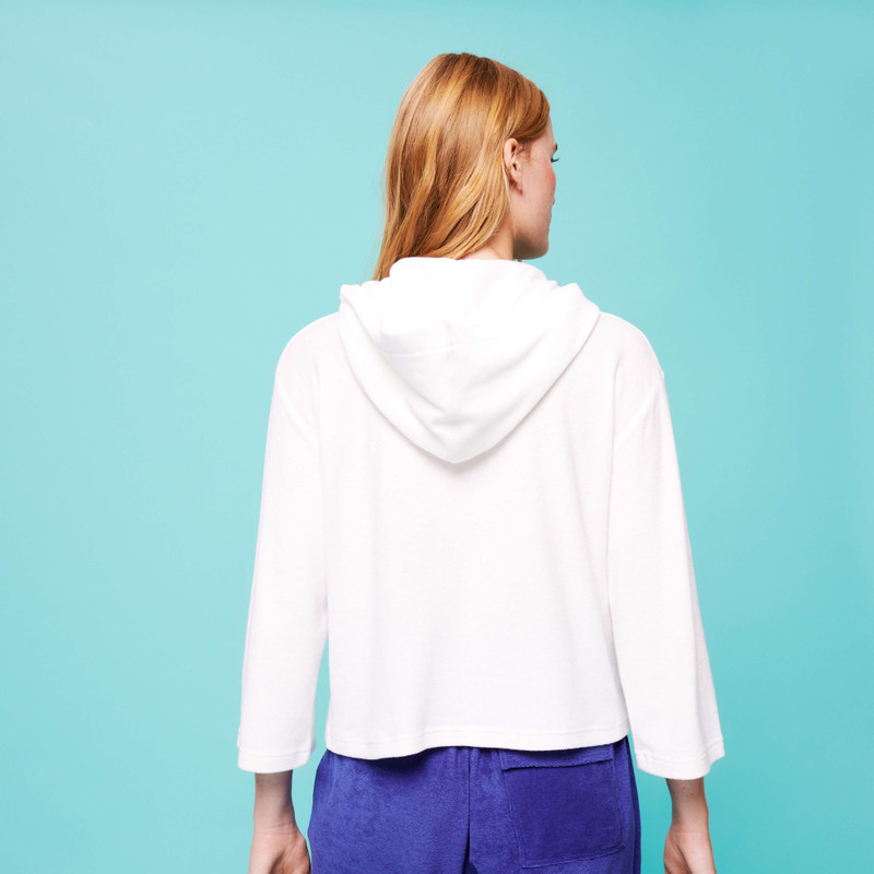 Women Terry Sweatshirt Solid 4